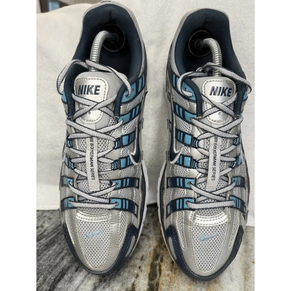 Nike P6000 Men's Running Shoes Size 10 Armory Navy/Silver
